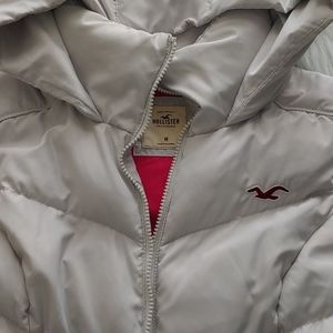 Hollister puffer vest